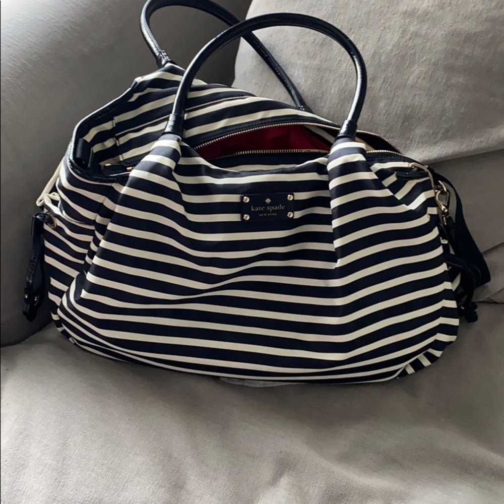Kate spade baby bag or beach bag.